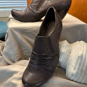 Brown Leather Women's Shoes
